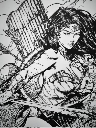 Wonder Woman par David Finch
