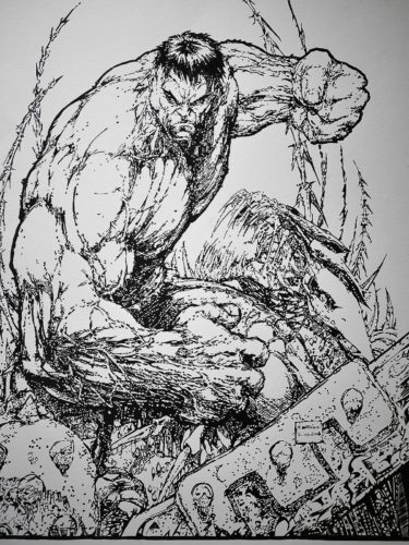 Hulk par Michael Turner
