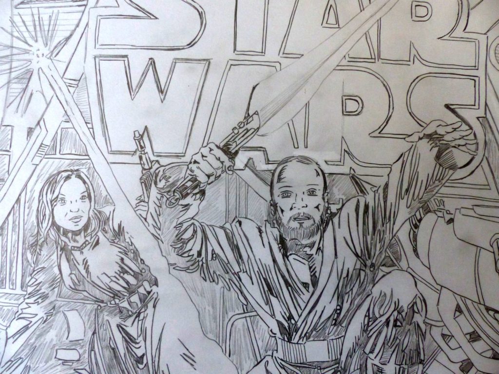 Commission dessin Star Wars