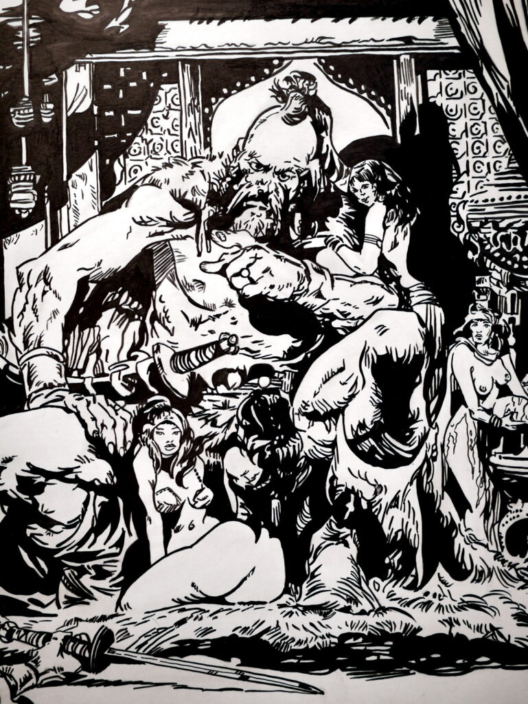 Conan le barbare par Roberto de la Torre