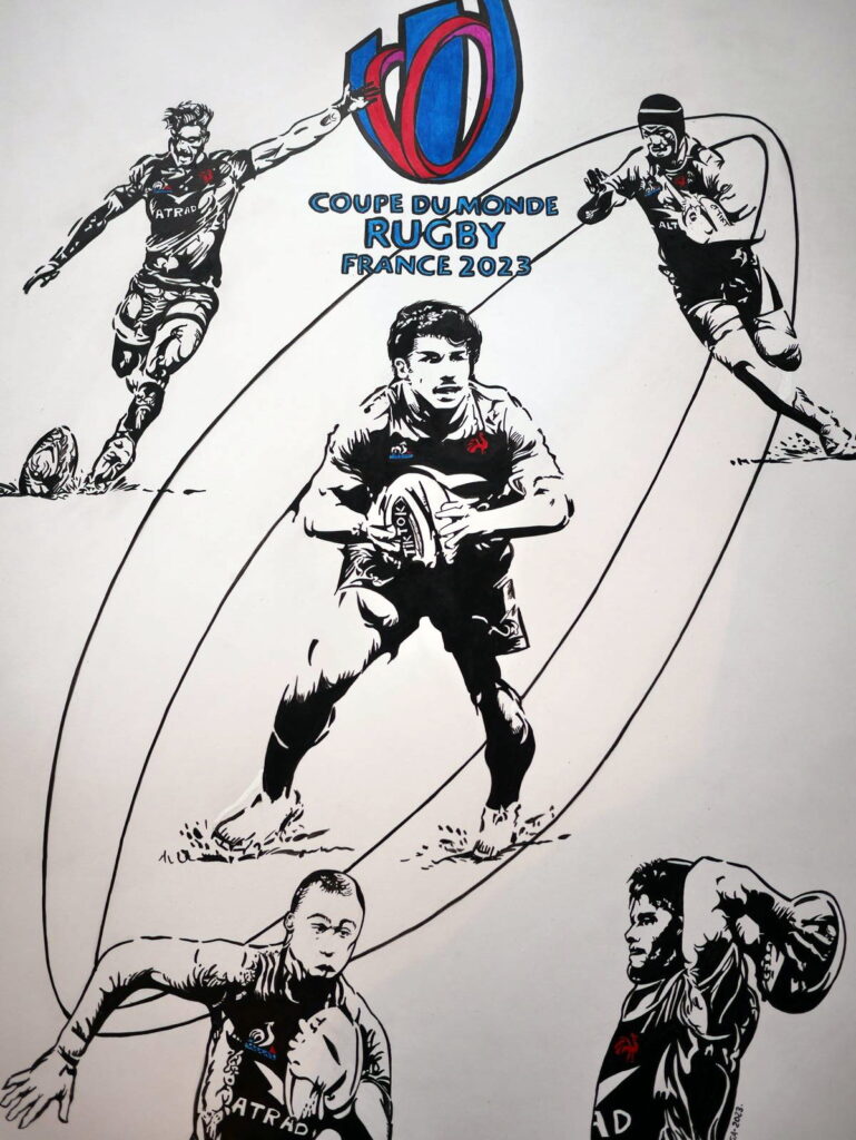 Hommage à nos gladiateurs pour Rugby World Cup 2023