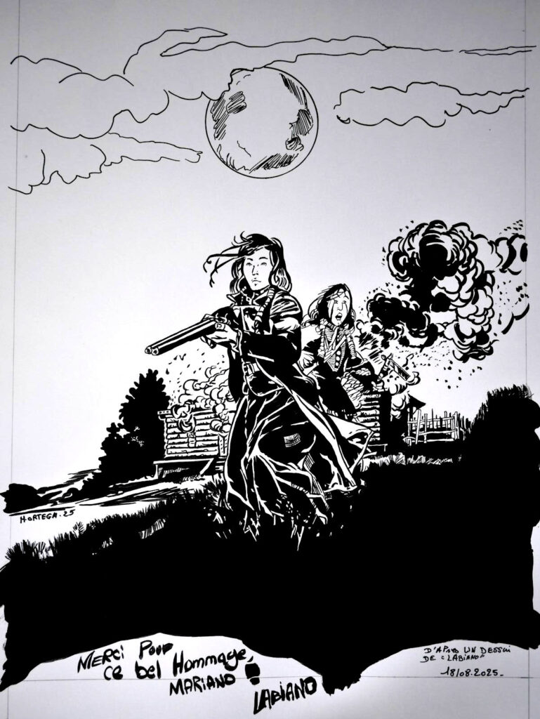 Ambiance western avec Hugues Labiano