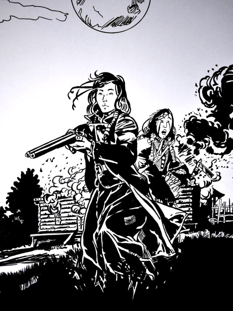 Ambiance western avec Hugues Labiano